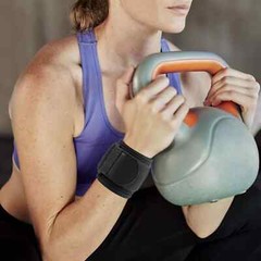 4x Wrist Compression Bands and Wrist Braces Sports Wrist Guards for Men & Women