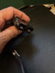 Used Pride Jazzy Elite 14/HD Black Quick Disconnect Battery Cable Set Of 2 Used