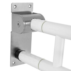 Safety Hand Rail Drop Down Fold Up Disabled Grab For Bath Bathroom Toilet Bar