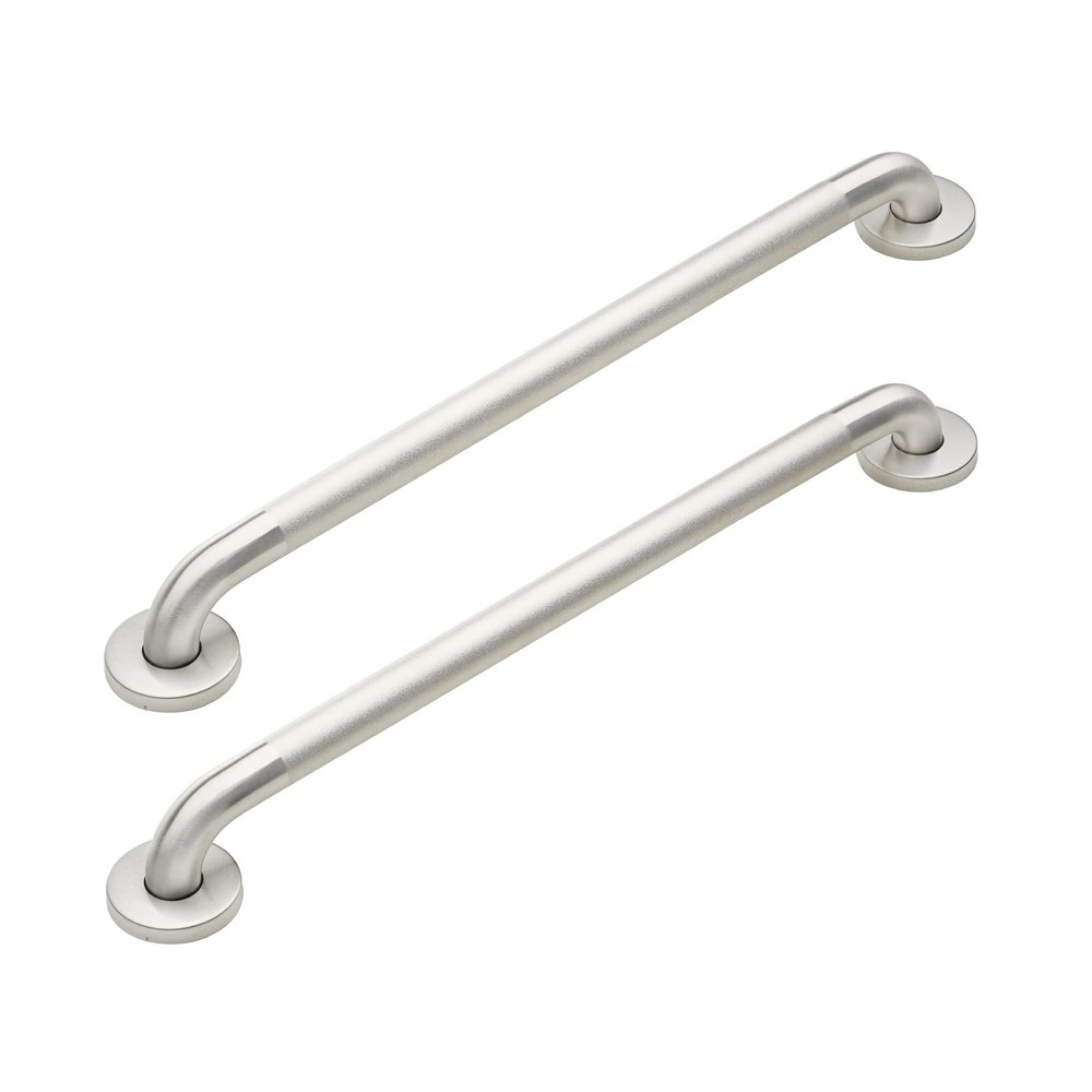 2 Pack 12 Inch Shower Grab Bars, 1.25″ Diameter, 550 lb Rated – Grab Bars for…