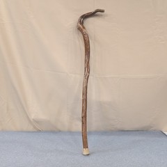 Handmade Rustic Natural Wood Twisted Walking Stick Cane Brown VG
