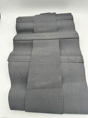 Unbranded Lower Back Support Brace Lumbar Compression MEDIUM – Black – Used