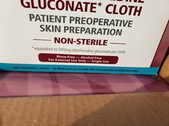 Case, Sage 2% Chlorhexidine Gluconate Cloth Patient Preoperative Skin Prep 9707