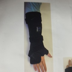 New, Bilateral Wrist, Hand, Forearm Support Brace, Optima OM-3916, Med., Black