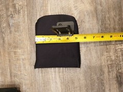 QUICKIE QM 710,715,720, Pulse 6 CenterMount Legrest Calf Pads with hardware
