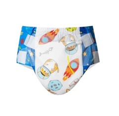 Bambino Catstronaut Medium Adult Baby Diaper – Plastic Backing – Pack of 2 ABDL