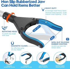 Upgraded 31 Inch Grabber Reacher Tool for Seniors, Trash Picker Upper- Anti Slip