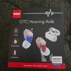 RCA Hearing Aid In-Ear Canal Design w/ Charging Case & Accessories Tested
