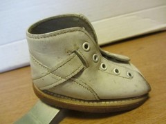 Vintage Sabel’s Denis Browne Night Splint #6 orthopedic w Pre-Walker shoes