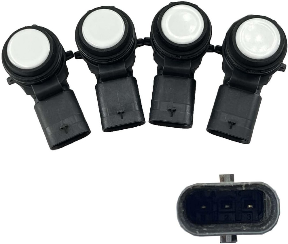 4 PCS 66209261587 White Bumper PDC Parking Sensor Fits F20 F22 F30 F31 F84