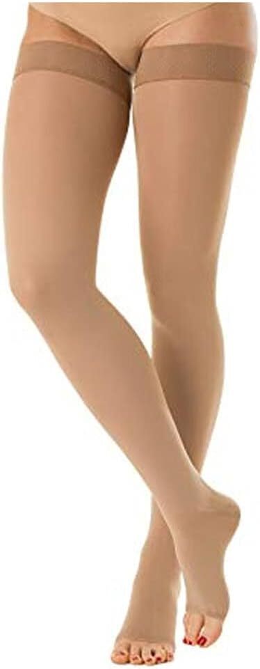 KKL1 ANTI-THROMBO COTTON ELASTIC THIGH SOCK ON THE SKIN 18/21mmHg MADE IN ITALY