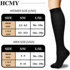 Compression Stockings Support Socks Best Firm Varicose Vein, Pregnancy & Travel