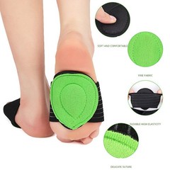 Soft Elastic Orthopedic Insole Flat Foot Corrector Arch Support Pain Relief Pad
