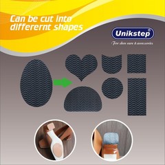 Unikstep 6 Pairs 12 Pieces Shoe Sole Non Slip Pads Anti Skid Self Adhesive
