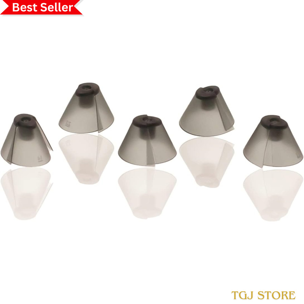GN Resound Sure Fit Hearing Aid Standard Receiver Tulip Domes Dark Gray Split