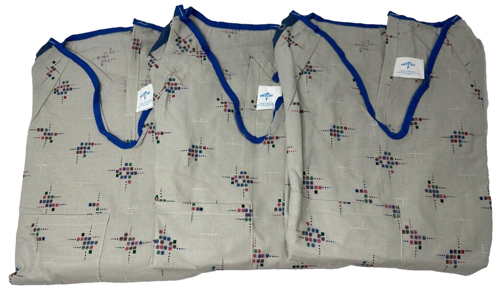 NEW 3 Pack – Hospital Gown IV Snap Sleeves – One Size Fits Most (Small – 2XL)