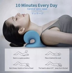 Neck Stretcher Relaxer Pillow for Shoulder Pain Relief Cervical Traction Device