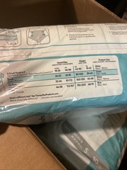 Lot of 8 Packs Tranquility Essential Breathable Incontinence Briefs XS Size (80)