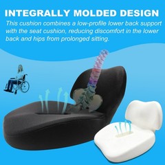 Memory Foam Seat Cushion for Office Chair, Wheelchair Cushions,Hemorrhoid Pil…