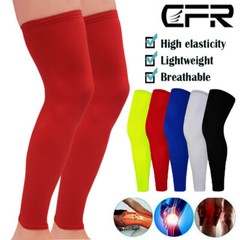 Knee Support Brace Compression Sleeve Leg Long Sports Basketball Pain Relief IA