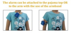 Bedwetting Alarm with Adjustable Volume, 6 Sounds & Vibration Alert – Effective