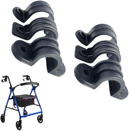 6 Pack Rollator Seat Cushion Bracket Mount Parts Rollator Walker Seat Clamp U Br