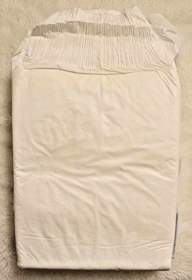 1pc Medium DryCare ConfiDry 24/7 Overnight Thick Poly Plastic Adult Brief Diaper