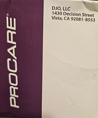 ProCare Comfort Form Wrist, Aluminum/Foam/Lycra, Black RT XS 79-87282