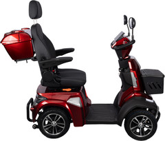 500W Heavy Duty 4-Wheel Mobility Scooters for Senior&Adult 48V20Ah 12Mph 37Miles
