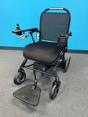 Pride Mobility Jazzy Ultra Light Power Chair 10AH, 300lbs Capacity – Used