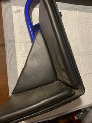 Quickie Iris Blue Right Manual wheelchair Legrest Footrest Leg Foot Rest
