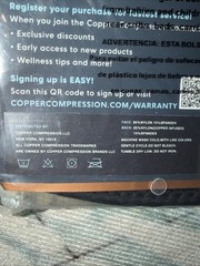 Genuine and Copper Compression Arch Support New Sealed 1 Pair Black Works Well