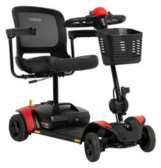 Pride Go Go Elite Traveller 2 Platinum Mobility Scooter w/ iTurn, Charge360