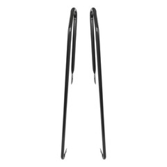 Universal Step Handrail Sturdy Black Metal For Stairs Porch & Loft Steps