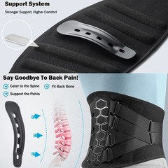 Copper Fit X-Back Brace for Lower Back Pain, Lumbar Support, (Large/XLarge)