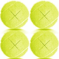 Tennis Balls for Walkers Pre Cut, 4Pcs Walker Standard, Yellow-4pcs