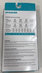DYNAVEN Woman’s LL Sized Light Beige Calf Compression Socks , 20-30 mmHg-NEW