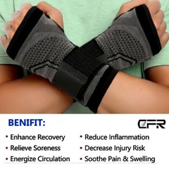 Sports Wrist&Hand Support Straps Tennis Golf Gym Bandage Wrap Pain Relief Bands