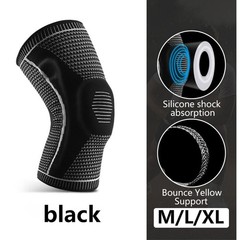 Knee Sleeve Compression Brace Support For Sport Joint Pain Arthritis Relief NEW