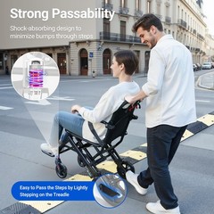 OPEN BOX Folding Electric Wheelchairs FDA Certified Medical Mobility Scooter