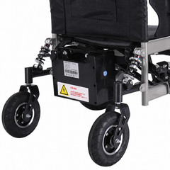 Lightweight Electric Wheelchair for Adults, Airline Approved with 2-Pack Battery