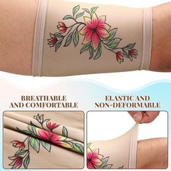 4 Pcs PICC Line Cover Sleeve PICC Upper Arm Cover Soft Breathable Elastic Lin…