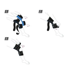 Actimove Knee Brace Wrap Around Simple Hinges Condyle Pads Xsmall Black