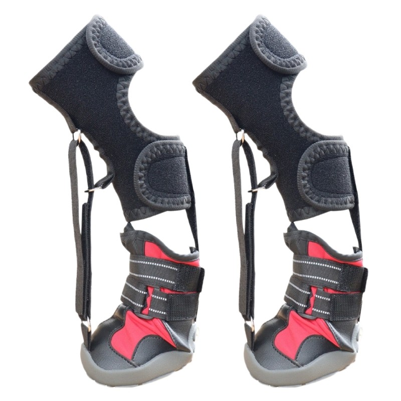 No Knuckling Boot Brace for Dog Dragging Paws 1/2Pieces Dog Shoes