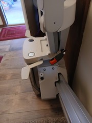 bruno elan sre 3050 stairlift, 9ft, 8in Rail, Left Side