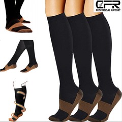 Copper Compression Socks 15-20mmHg Best For Men Women Running Athletic Medical
