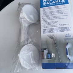 Suction Grab On Bar 11.5″ L New -Help My Balance-blue Jay