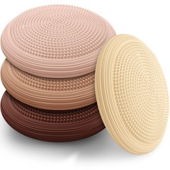 4 Pcs Inflated Wobble Cushion – 13″ Sensory Balance Disc for Kids & Classroom Se