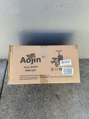 AOJIN Knee Walker Black Model WB-2201