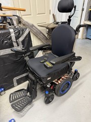 Quickie Q300M Mini Wheelchair, with Power Lift and Tilt,, 3 Mile